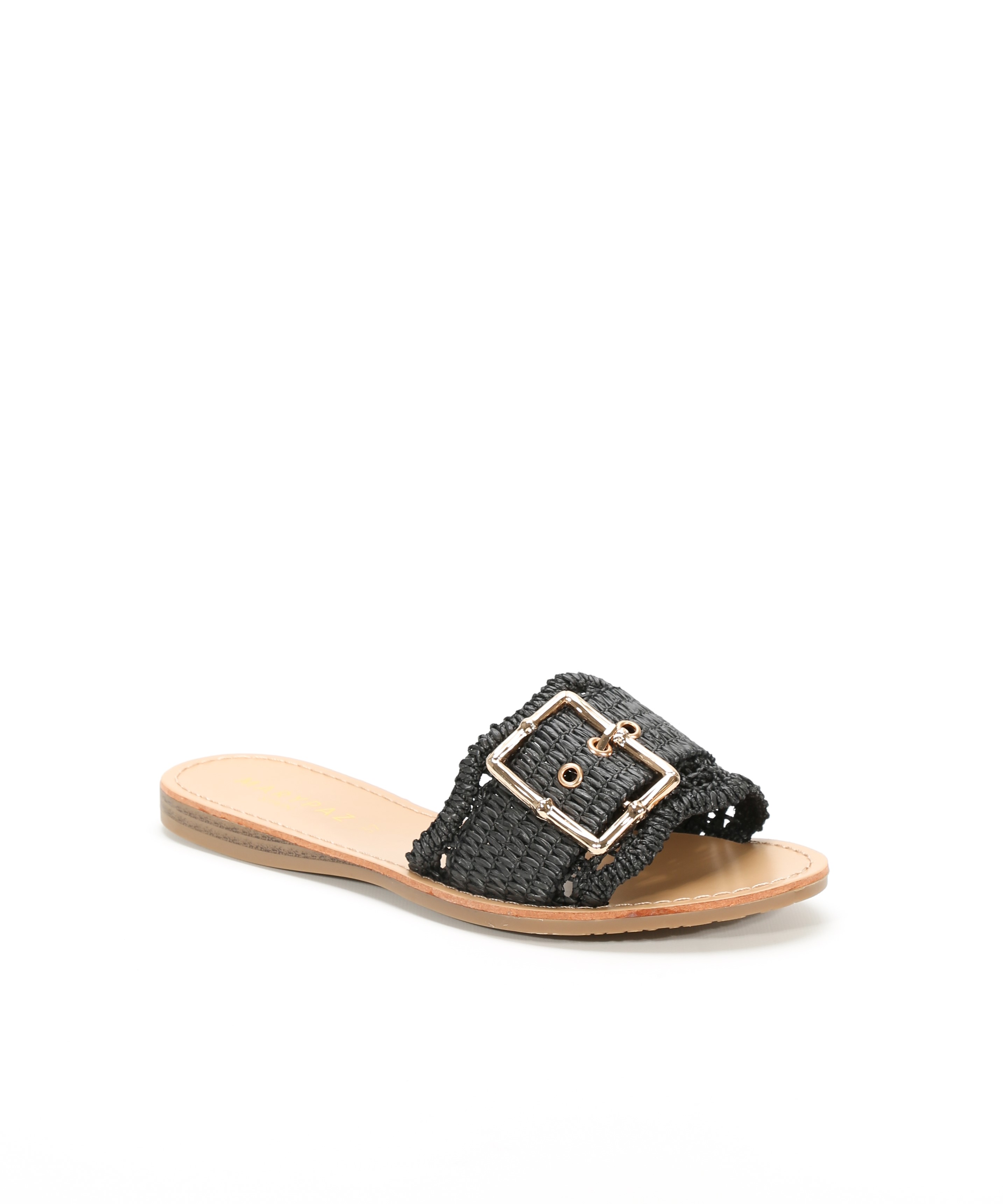 Sandalias planas hebilla